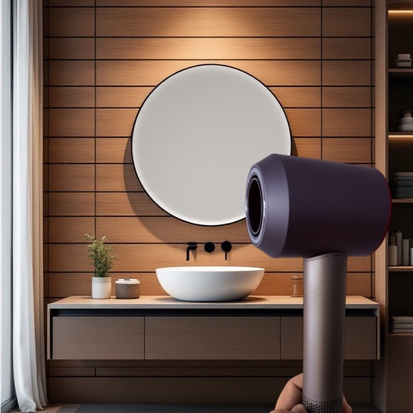 Grey and pink Super Fast Hair Dryer /// compare to Dyson - Picture 4 of 9